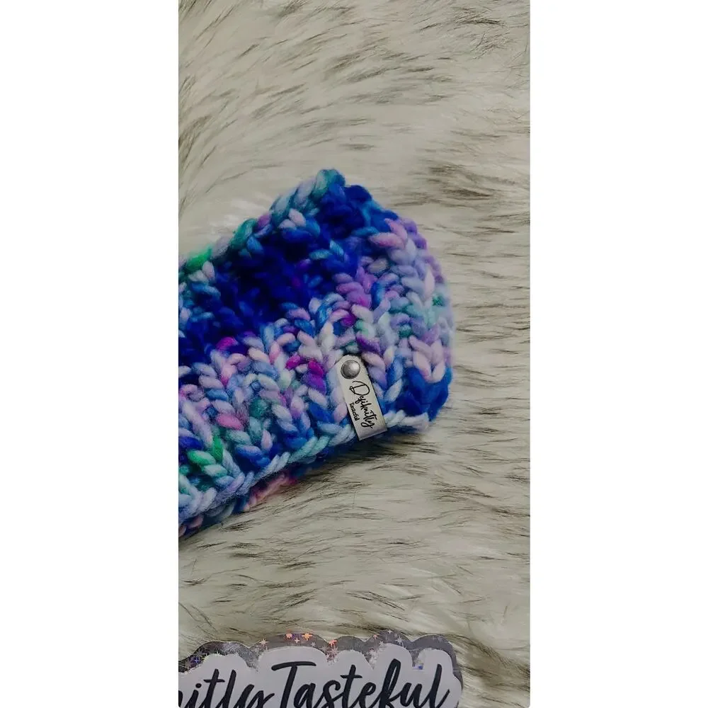 Hand Knit Merino Wool Headband: DefiKnitly Tasteful Headband